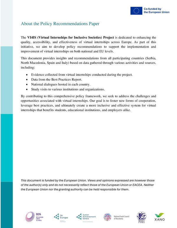 Policy Recommendations - Page 4