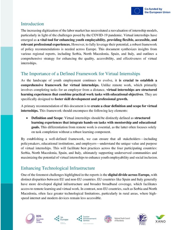 Policy Recommendations - Page 5