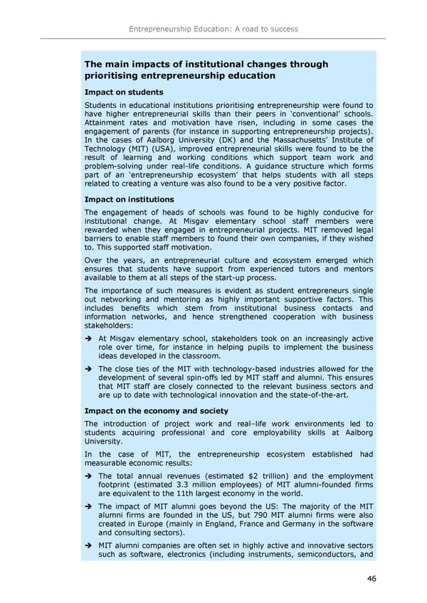 Entrepreneurship Education - Page 50