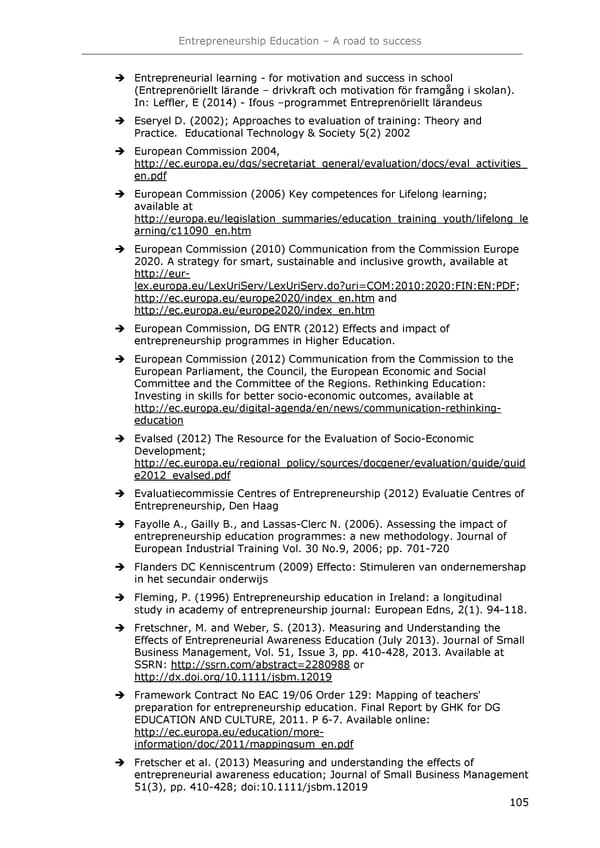 Entrepreneurship Education - Page 109